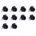 10pack Warm White T3 Neo Wedge Halogen Light Bulb Super Bright Instrument Panel Gauge Cluster Dashboard Bulbs 