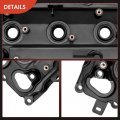 A-premium Left Engine Valve Cover With Gasket Compatible Nissan Altima 2015-2017 Maxima 2009-2017 Murano Pathfinder Infiniti