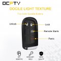 Ocpty 2pcs Remotes Key Fob For Dodge Ram 1500 2500 3500 2013-2019 Gq4-54t