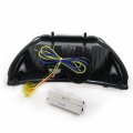 Httmt- Clear Led Tail Light Brake With Integrated Turn Signals Indicators Compatible 99-00 Cbr 600 F4 04-06 Cbr600 F4i
