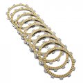 Clutch Friction Plates Compatible With Oem 4fn-16321-00 5sl-16321-00 5lv-16321-20 9 3j2-16324-00 8 2 0 For Yamaha Yzf R6600