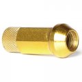 Circuit Performance Forged Steel Extended Open End Hex Lug Nut For Aftermarket Wheels 12x1 25 Gold 20 Piece Set Tool
