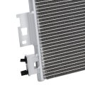 3279 Aluminum A C Condenser Compatible With Chevy Malibu Pontiac G6 Saturn Aura L4 V6 04-12