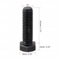 Uxcell 1 2 -13 X 1-3 4 Hex Head Screw Bolts Fastener Grade 5 Unc Carbon Steel Black 2pcs
