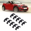 Headlight Trim Clips Ring Replacement Secure Fit Plastic Front Bezel For R55 R56 R57 R58 R59 R60