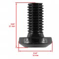Caltric 4x Brake Disc Hex Socket Button Bolts Compatible With Yamaha Blaster 200 1988 1989 1990-2006