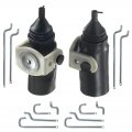 Set Of 2 Driver And Passenger Side Door Lock Actuator Replacement For Ford F-150 F-250 F-350 Mustang Ranger Lincoln Continental 