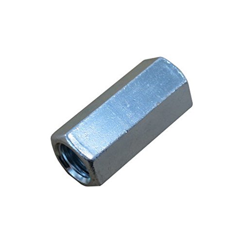 1 In 8 Zinc Plated Threaded Rod Couplings Pack Of 12 Hex Coupling Nuts Model 1trcdz