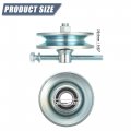 X Autohaux Car Pulley Tensioner Serpentine Belt Idler Grooved For Mitsubishi Montero Sport 1997-2004 Mighty Max 1990-1994
