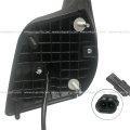 Hood Mirror Black With Heated Passenger Side Fit 2018-2020 Freightliner Cascadia Trucks
