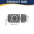 Keyless Combination Cabinet Lock 2 17 X 1 5 Inch Zinc Alloy 3-digit Door Latch Locks For Office Drawer Kitchen Wooden Furniture