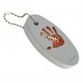 Graphics More Hand Print Football Get A Grip Floating Keychain Oval Foam Fishing Boat Buoy Key Float