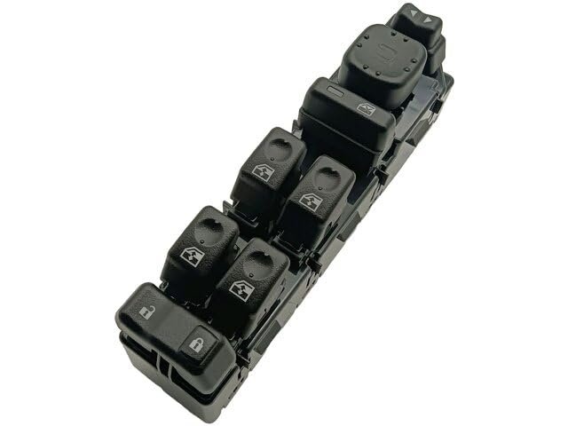 Front Left Driver Side Window Switch For 2003-2006 Chevy Suburban 1500 8-button With Power Folding Mirrors