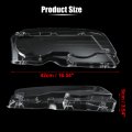 X Autohaux 1 Pair Car Front Headlight Headlamp Lense Clear Lens Cover Cap Pc Shell For Bmw E46 1998-2002 2 Door 63126904297