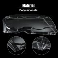 X Autohaux 1 Pair Car Front Headlight Headlamp Lense Clear Lens Cover Cap Pc Shell For Bmw E46 1998-2002 2 Door 63126904297