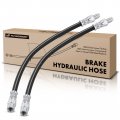 A-premium Rear Brake Hydraulic Hose Compatible With Mercedes-benz And Volvo Models C220 C280 C36 C43 Amg E300 E320 E420 E500