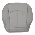 Secos Gray Perforated Driver Side Bottom Top Microfiber Leather Replacement Seat Covers For Mercedes Benz E63 E280 E300 E320