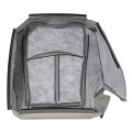 Secos Gray Perforated Driver Side Bottom Top Microfiber Leather Replacement Seat Covers For Mercedes Benz E63 E280 E300 E320
