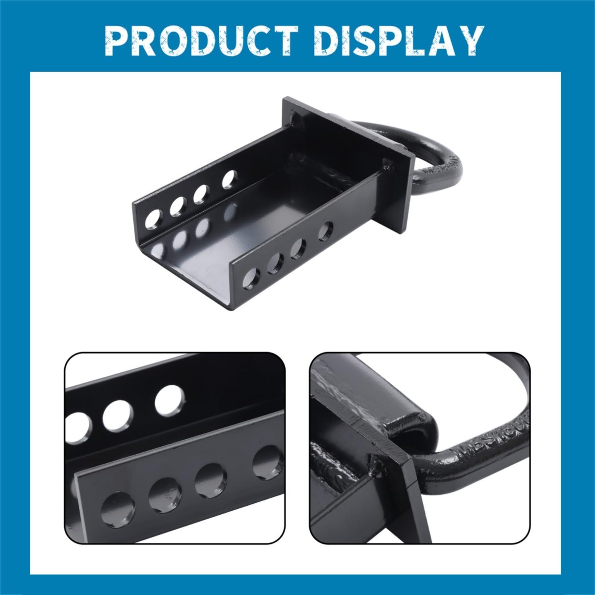 Stake Pocket D Ring 1 2 In Hook 5400lbs Load Limit For Utility Trailers And Flatbed Trucks Pack