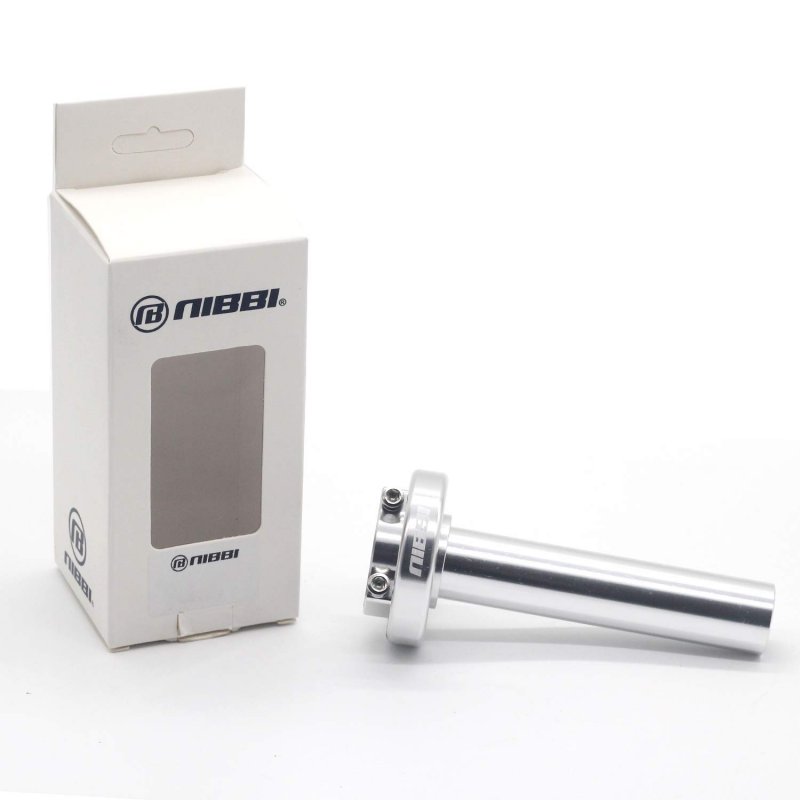 Nibbi New Throttle Grip Replacement High Performance Adjustable Modified Aluminum Cnc 7 8 Handlebar Accelerator Fit Motorcycle