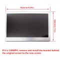 Lcd Display Color Screen For Ford Focus 2013 2016 Escape 150 Mph Speedometer Instrument Cluster Replacement Lq042t5dz11