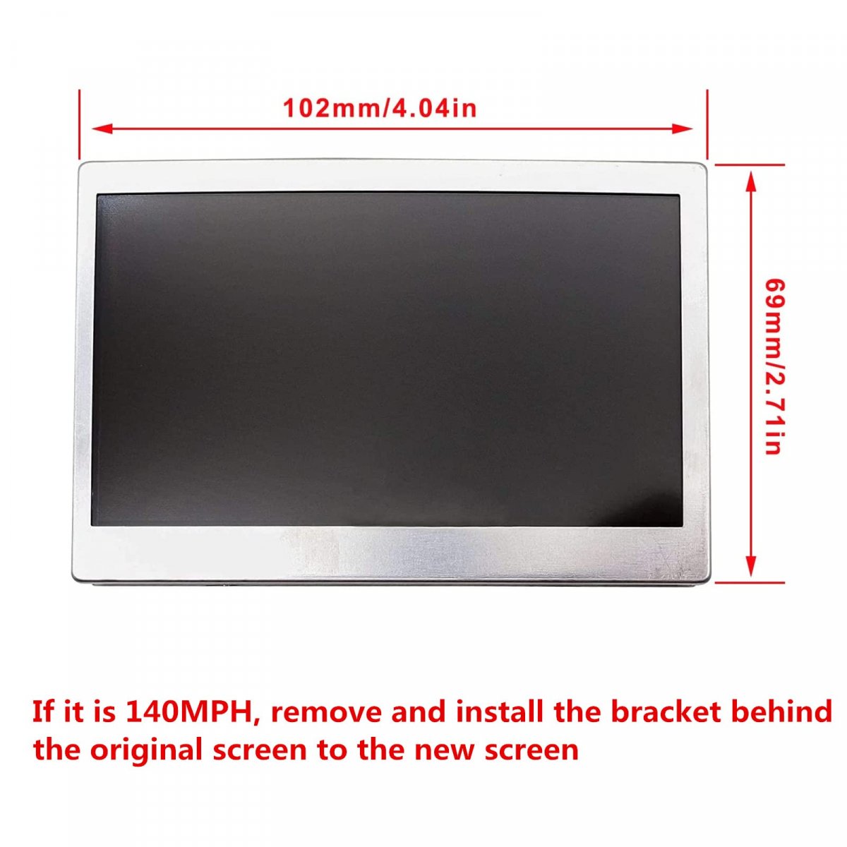 Lcd Display Color Screen For Ford Focus 2013 2016 Escape 150 Mph Speedometer Instrument Cluster Replacement Lq042t5dz11