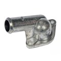Coolant Thermostat Housing For Chevy Silverado 3500 2003 2004 2005 2006 2007 Metal Natural Finish 45 Degrees Neck Angle 1 25 In 