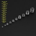 Estink Wire Screw Sleeve Thread Repair Kit 60pcs 304 Stainless Steel Insert Assortment