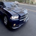 Kuafu Front Bumper Lip Compatible With 2011-2014 Dodge Charger Srt Model Only Lower Spoiler Splitter Chin Body Kit Painted