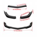 Kuafu Front Bumper Lip Compatible With 2011-2014 Dodge Charger Srt Model Only Lower Spoiler Splitter Chin Body Kit Painted
