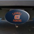 Carroll University Pioneers Logo Oval Tow Hitch Cover Trailer Plug Insert 2