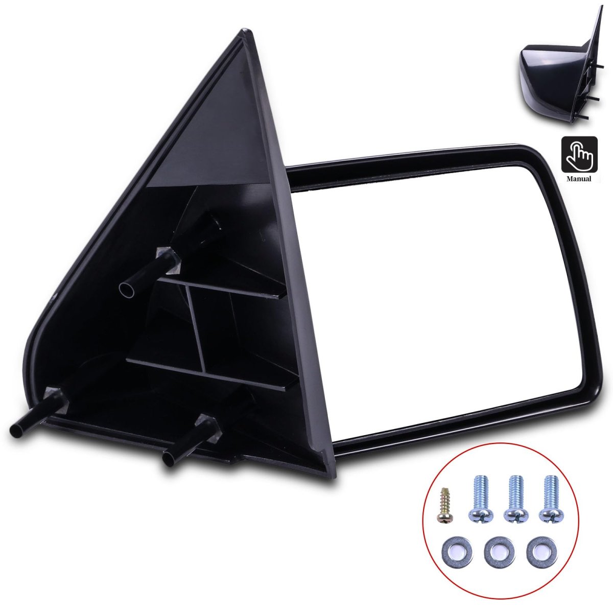 Passenger Side Mirror For 1988 1999 Chevy K Pickup 1992 1994 Blazer Full Size Truck Suburban And Tahoe Gmc C Yukon Jimmy Black