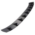 Rear Roof Shark Fin Spoiler Wing For Honda Civic Sedan 2016 2020 Glossy Carbon Look Abs Plastic Aerodynamic Racing Adjustable