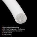 Uxcell Silicone Foam Seal Strip 3mm 0 12 Dia 6 Meters 19 69 Ft Long Sponge Rubber Weather Round Cord Solid For Machinery And