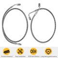 Rear Left Right Brake Hose Line For Polaris Ranger 500 650 425 4x4 6x6 2x4 T-m 2001-2004