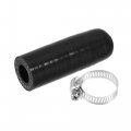 1 Set 12mm Id Silicone Coolant Cap With Clamp For Heater Bypass Vacuum Water Port Black 