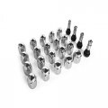 Scott Drake C5zz-1012-ekit Styled Steel Rim Lug Nut Kit Economy 