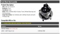 Front Wheel Bearing And Hub Assembly Compatible With 2003-2007 Saturn Ion For Vehicles 4 Studs 4-wheel Abs