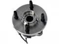Front Wheel Bearing And Hub Assembly Compatible With 2003-2007 Saturn Ion For Vehicles 4 Studs 4-wheel Abs