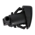 Windshield Washer Nozzle For Lincoln Mkz 28 2012 Driver Or Passenger Side Black Plastic 0 23 Inlet And Hose Port 0 8 In Mount