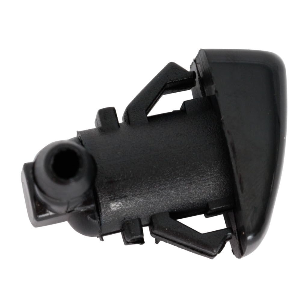 Windshield Washer Nozzle For Lincoln Mkz 28 2012 Driver Or Passenger Side Black Plastic 0 23 Inlet And Hose Port 0 8 In Mount