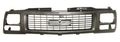 Sherman Replacement Part For Gmc Jimmy-yukon-pickup Grille Assembly Partslink Number Gm1200356 
