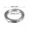 X Autohaux 4pcs Od 75mm To Id 54 1mm Aluminum Alloy Car Hub Centric Rings Wheel Bore Center Spacer