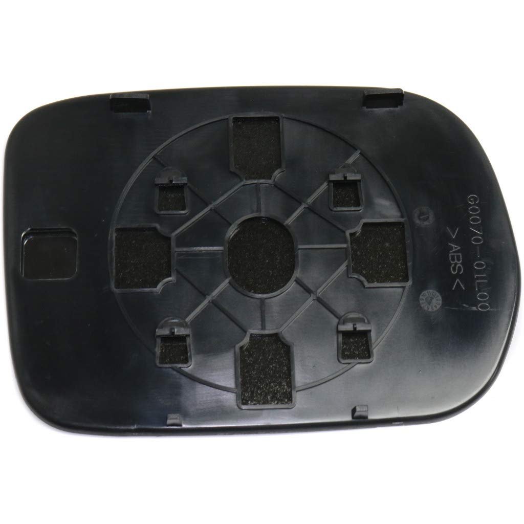 Honda Pilot 2003 2004 2005 2006 2007 2008 Driver Side Mirror Glass Non Heated Flat With Backing Plate Replacement For