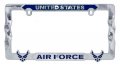 United States Air Force Blue Wings 3d License Plate Frame
