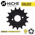 Niche 520 Pitch 15 Tooth Front Drive Sprocket For Kawasaki 1990-2018 Klr650 Klx650 Klx650r 13144-1253