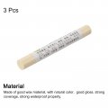 Uxcell Furniture Repair Crayons 3pcs Wood Wax Filler Stick Markers Touch Up For Scratches Holes Tables Desks Wooden Floors