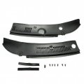 Hecasa Windshield Wiper Cowl Vent Grille Cover Panels Hood Compatible With 1999-2004 Ford Mustang 2pcs Replacement For 3r3z Aaa