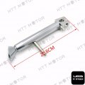 Httmt Ak-016- Kickstand Foot Side Stand Support Compatible With Kawasaki Ninja 250 250r Ex250 08-12 Chrome
