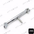 Httmt Ak-016- Kickstand Foot Side Stand Support Compatible With Kawasaki Ninja 250 250r Ex250 08-12 Chrome